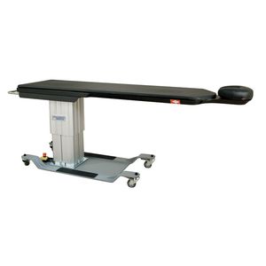 mobile angiography table / height-adjustable