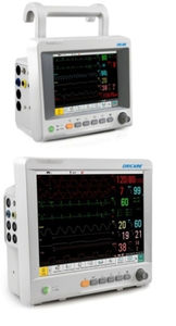intensive care multi-parameter monitor / transport / ECG / Oxy-CRG