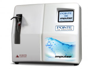 K+ electrolyte analyzer / Na+ / Cl- / human