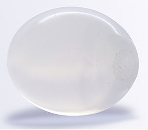 testicular cosmetic implant / anatomical / silicone