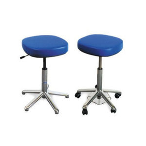 doctor's office stool / height-adjustable / pneumatic / rotating