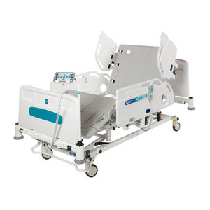 hospital bed / electric / on casters / height-adjustable