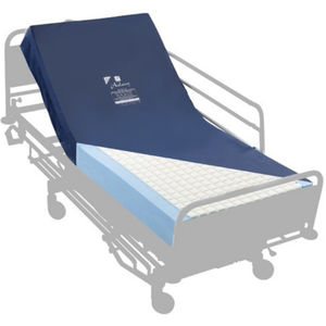 hospital bed mattress / memory / foam / waterproof
