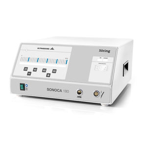 ultrasonic electrosurgical unit / debridement / with irrigation module