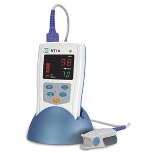 hand-held pulse oximeter / with separate sensor