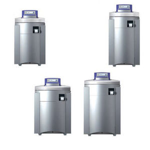 automatic media preparation system / sterilization / floor-standing