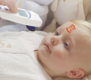 non-contact thermometer / pediatric / forehead / multifunction