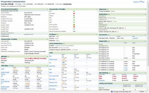 preoperative planning software / data management / tracking / monitoring