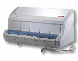 automated immunoassay analyzer / bench-top / ELFA