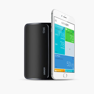 automatic blood pressure monitor / arm / Bluetooth / smartphone-based