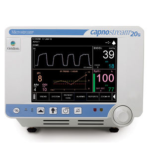 clinical patient monitor / capnography / oxygen / continuous