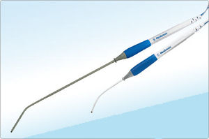 laparoscopic electrode / ablation / blade / with irrigation