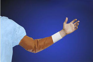 X-ray protective sleeve