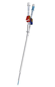 hemodialysis catheter / double-lumen