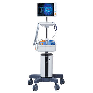 intensive care patient monitor / ECG / NIBP / trolley-mounted