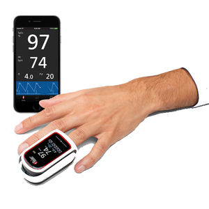hand-held pulse oximeter / compact / fingertip / wireless
