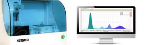 cellulose acetate electrophoresis system / for proteins / compact