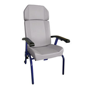 reclining patient chair / height-adjustable / manual