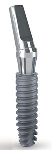 cylindro-conical dental implant / titanium / internal tri-lobe