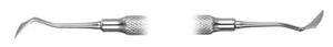 double dental surgical knife / for gingivectomies