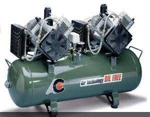 dental compressor / medical / 1-workstation / oil-free