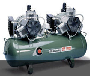 dental compressor / medical / 1-workstation / oil-free
