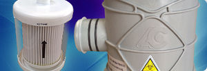 pump filter / air / antibacterial