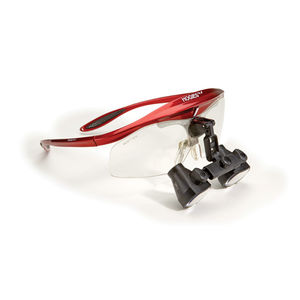 binocular loupe with frames