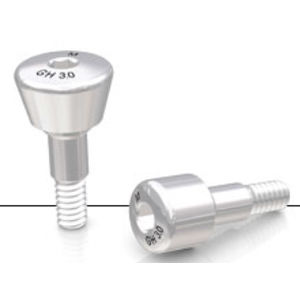 cylindrical gingiva former / titanium