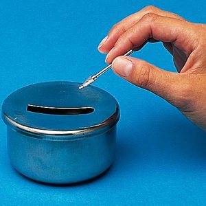 dental instrument sterilization container / non-perforated