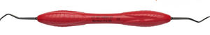 periodontal curette / Barnhart / diamond-coated / double
