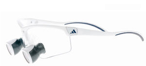 binocular loupe with frames