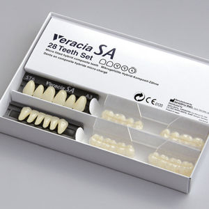 acrylic dental prosthesis / anterior teeth / posterior teeth