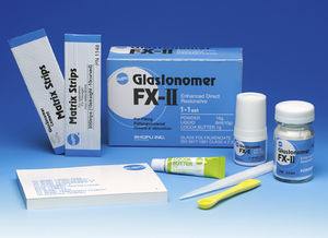 dental restoration cement / glass ionomer / temporary