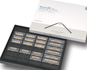 acrylic dental prosthesis / anterior teeth / posterior teeth
