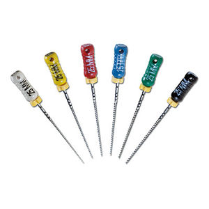 manual endodontic file / Kerr / for root canal treatment / stainless steel