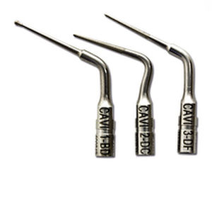 piezoelectric ultrasonic insert / dental / diamond-coated
