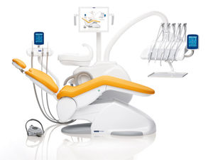 dental unit with monitor / with delivery system