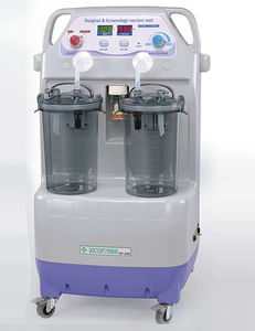 electric surgical suction pump / for gynecology / on casters