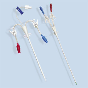 hemodialysis catheter / venous / double-lumen