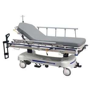 transport stretcher trolley / emergency / hydraulic / Trendelenburg