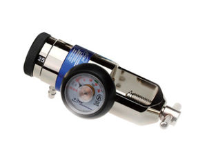 oxygen pressure regulator / adjustable-flow