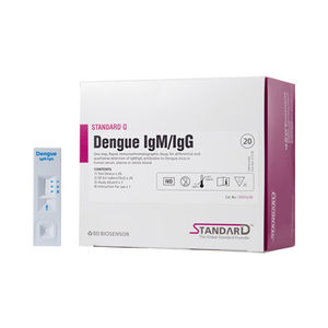 dengue fever assay kit / IgG / IgM / plasma