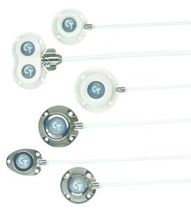 implantable venous port / single-lumen / titanium