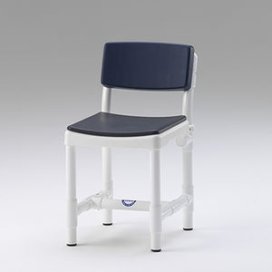 shower chair / with backrest