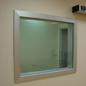 viewing window / radiation protection