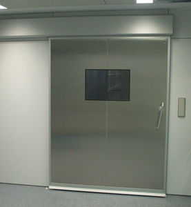 sliding door / hospital / laboratory / hermetic