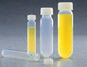 centrifuge sample tube / cylindrical / PTFE