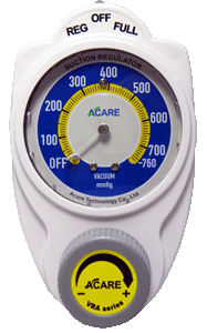 plug-in type vacuum regulator / continuous / surgical
