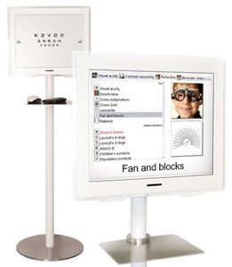 optotype chart monitor / remote-controlled
